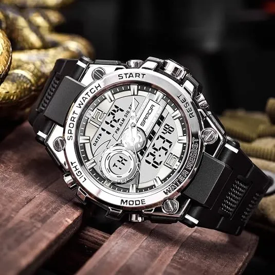 Men's Waterproof Sports & Outdoor Watch