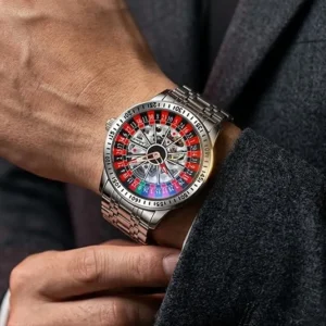 Stylish and playful dial watch, men's watch