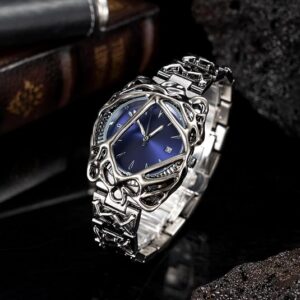 Men's Watch—A stylish, distinctive timepiece featuring an analog, water-resistant design; suitable for business, casual, and everyday wear.