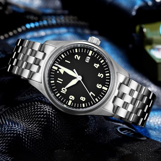 Men's Automatic Mechanical Watch – Stainless Steel, Blending Business and Casual Styles
